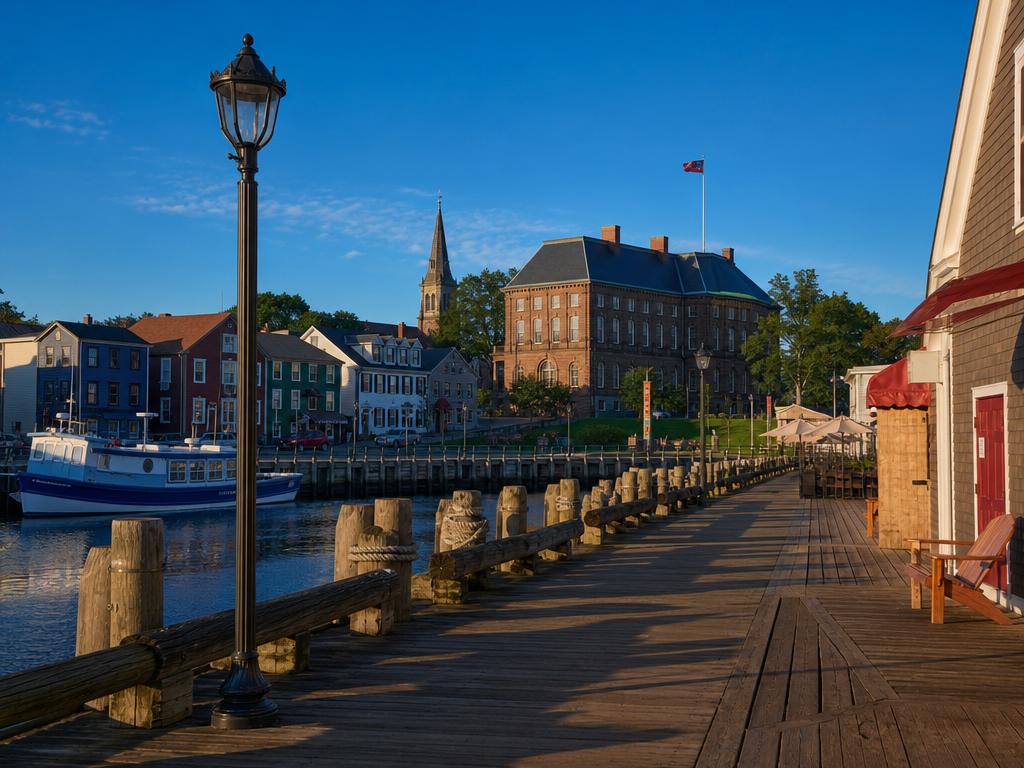 Charlottetown cityscape