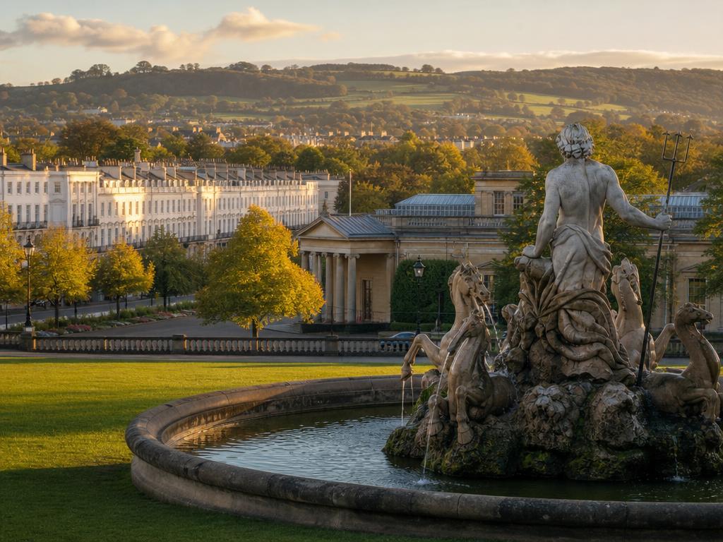 Cheltenham cityscape