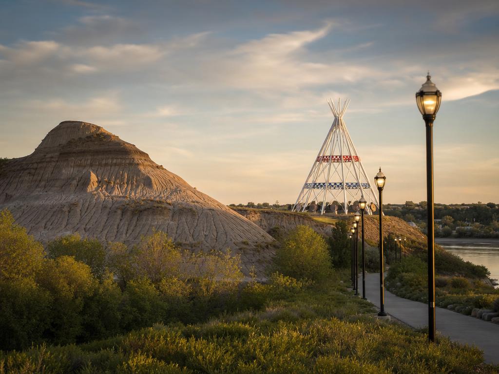 Medicine Hat cityscape