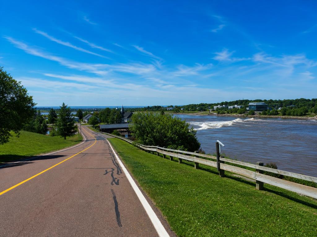 Moncton cityscape